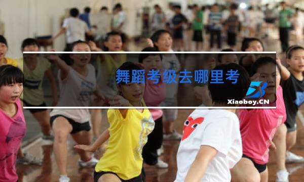 舞蹈考级去哪里考图片