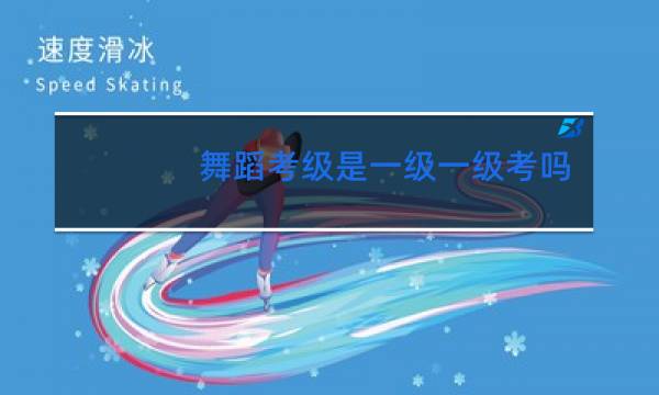 舞蹈考级是一级一级考吗