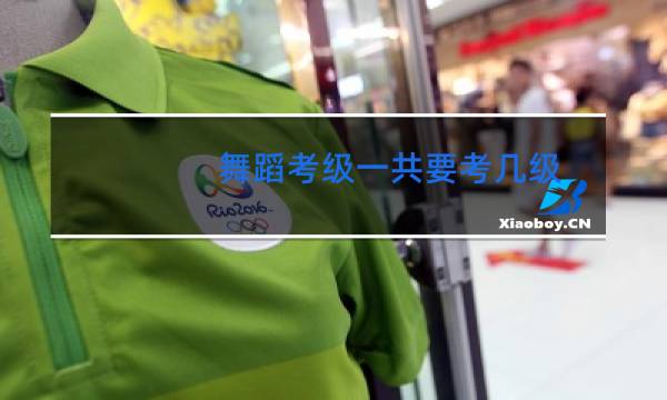 舞蹈考级一共要考几级