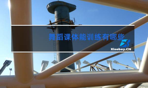 舞蹈课体能训练有哪些