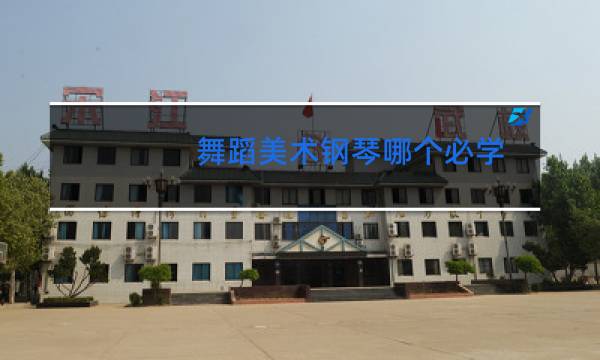 舞蹈美术钢琴哪个必学