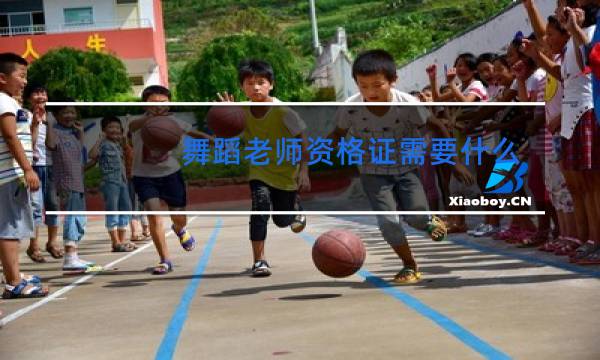 舞蹈老师资格证需要什么学历