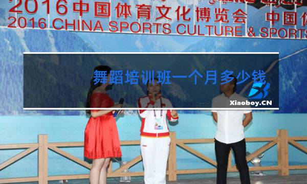 舞蹈培训班一个月多少钱