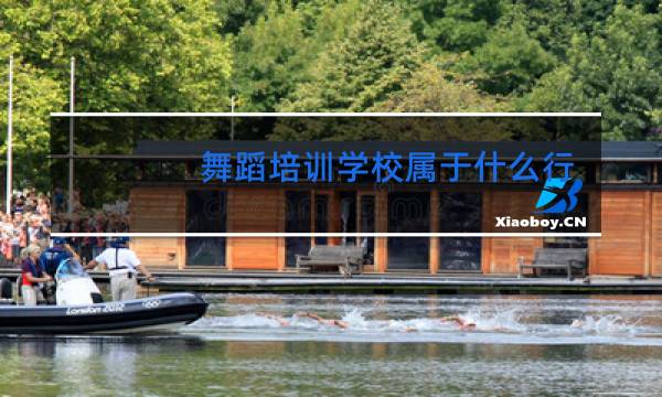 舞蹈培训学校属于什么行业