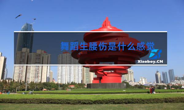 舞蹈生腰伤是什么感觉图片