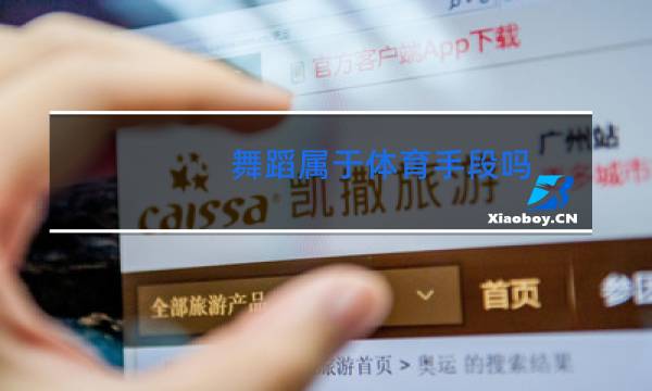 舞蹈属于体育手段吗