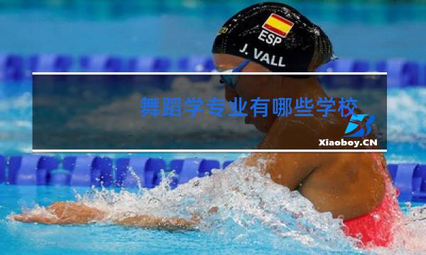 舞蹈学专业有哪些学校