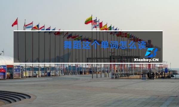 舞蹈这个单词怎么读
