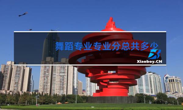 舞蹈专业专业分总共多少分