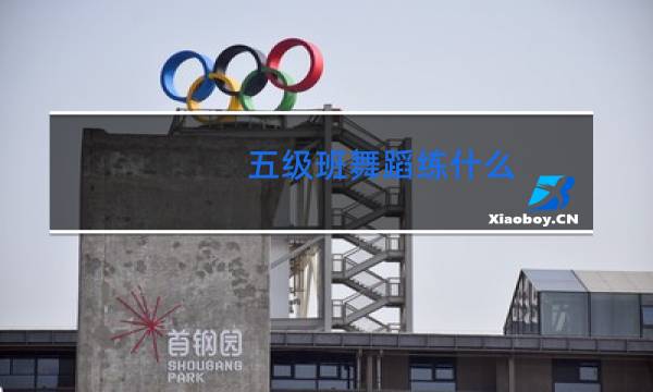 五级班舞蹈练什么