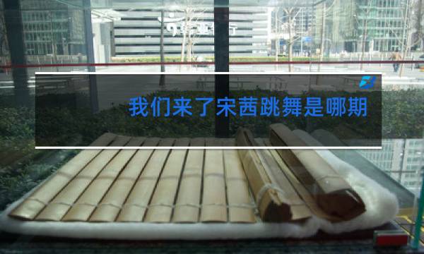 我们来了宋茜跳舞是哪期图片