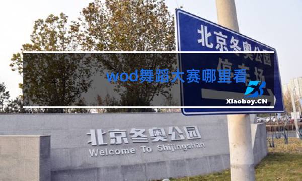 wod舞蹈大赛哪里看
