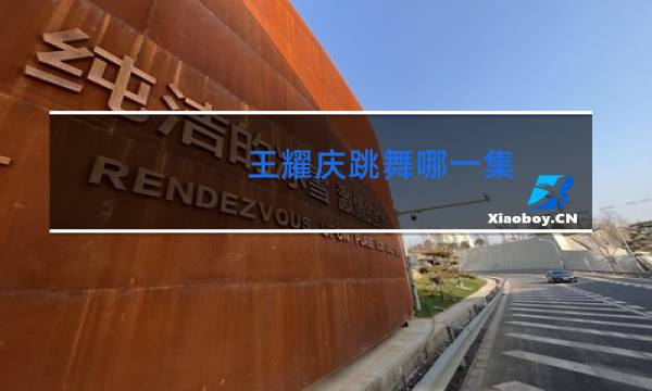 王耀庆跳舞哪一集图片