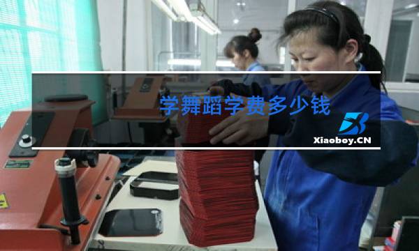 学舞蹈学费多少钱
