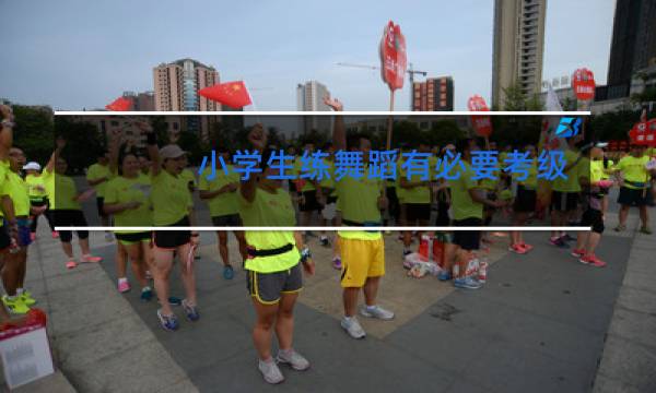 小学生练舞蹈有必要考级吗