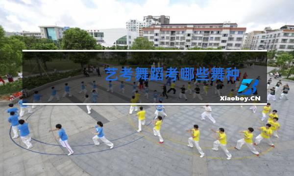 艺考舞蹈考哪些舞种图片