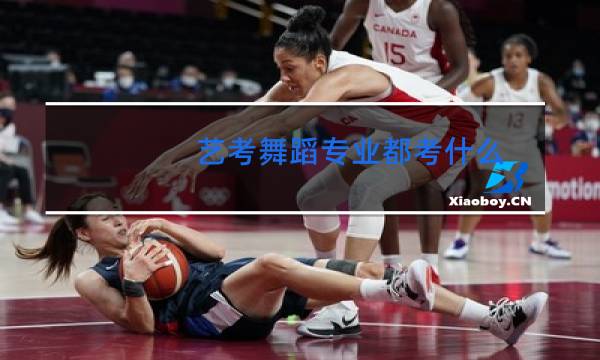 艺考舞蹈专业都考什么