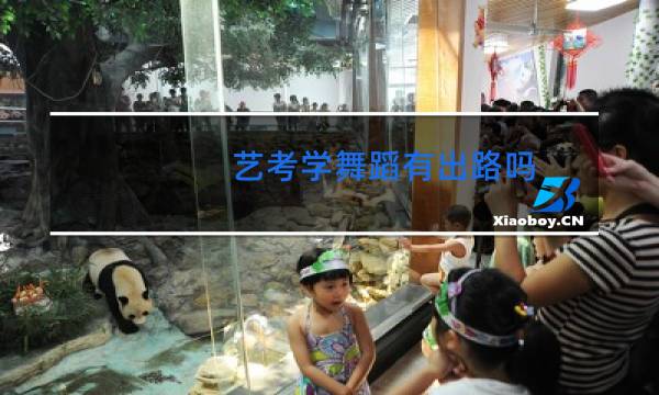 艺考学舞蹈有出路吗图片