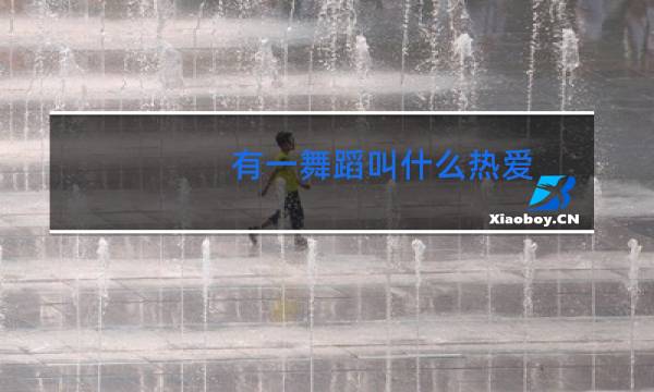 有一舞蹈叫什么热爱