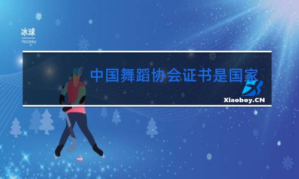 中国舞蹈协会证书是国家认可的吗图片