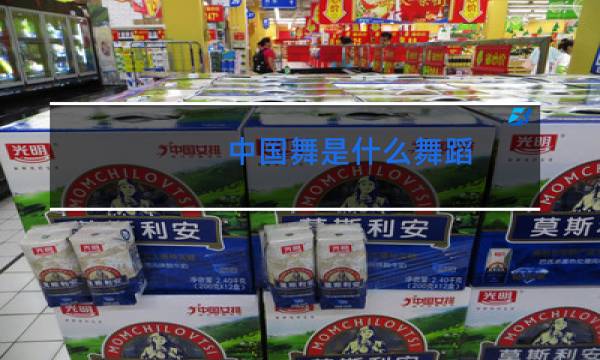 中国舞是什么舞蹈