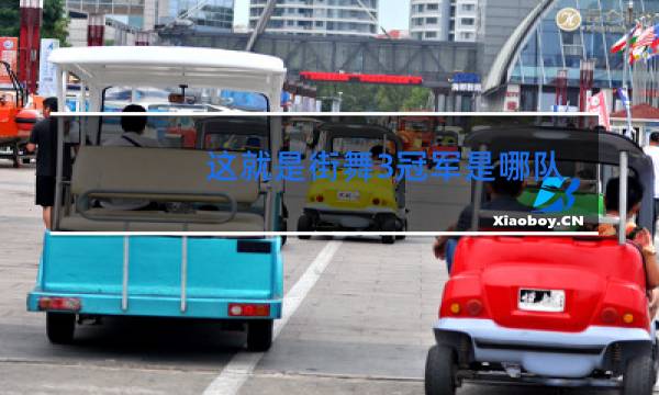 这就是街舞3冠军是哪队