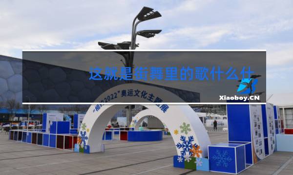 这就是街舞里的歌什么什么x