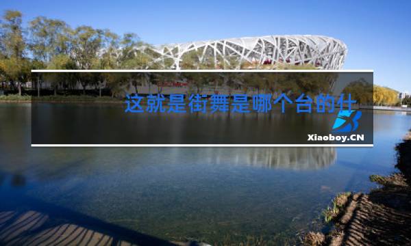 这就是街舞是哪个台的什么时候播的