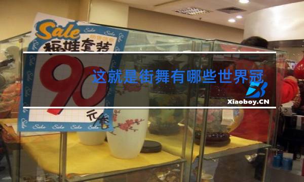 这就是街舞有哪些世界冠军