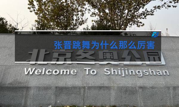 张晋跳舞为什么那么厉害图片