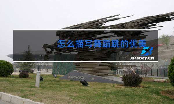 怎么描写舞蹈跳的优美