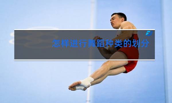 怎样进行舞蹈种类的划分