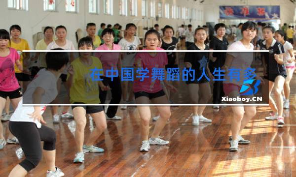 在中国学舞蹈的人生有多少