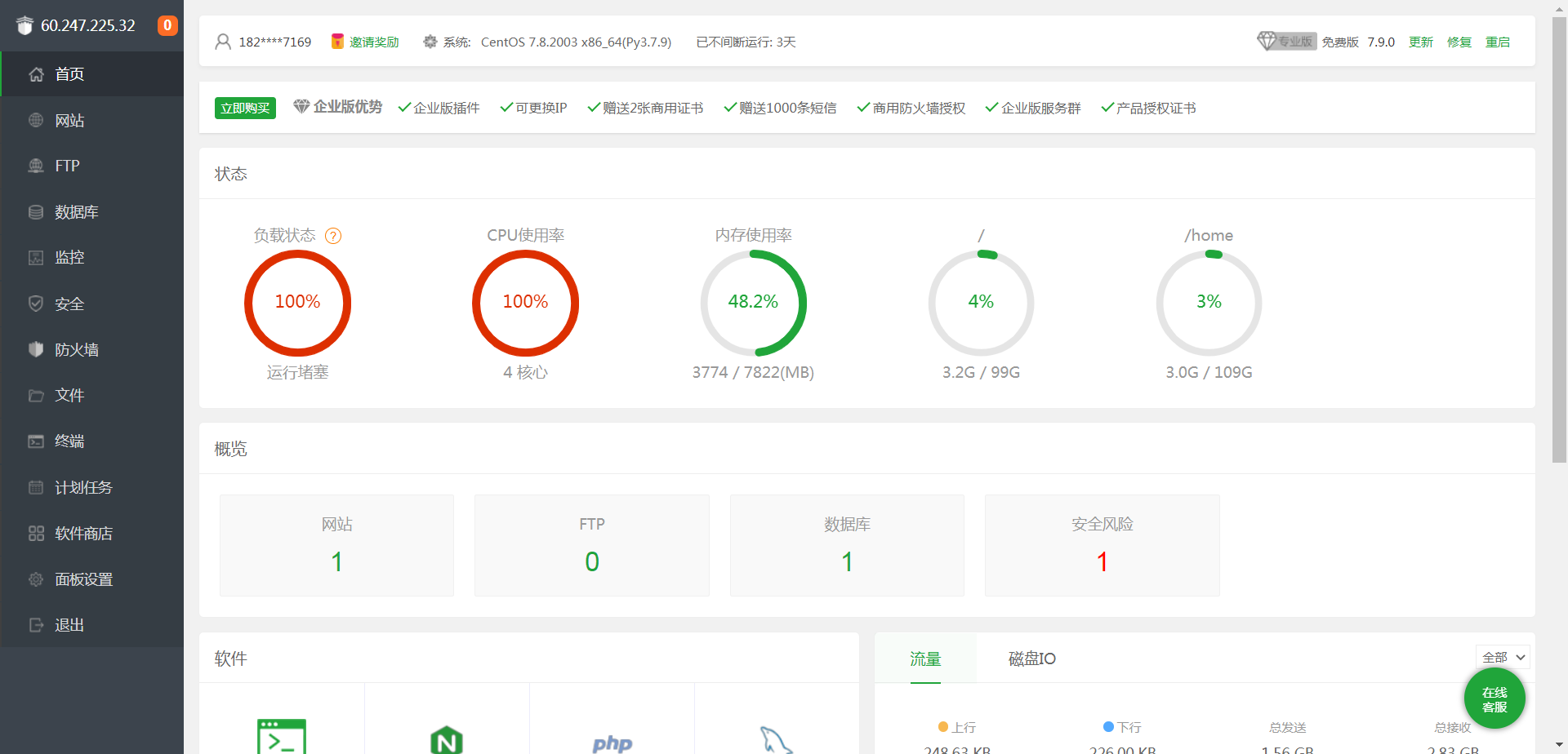 服务器被攻击 高防无效 CPU被打满