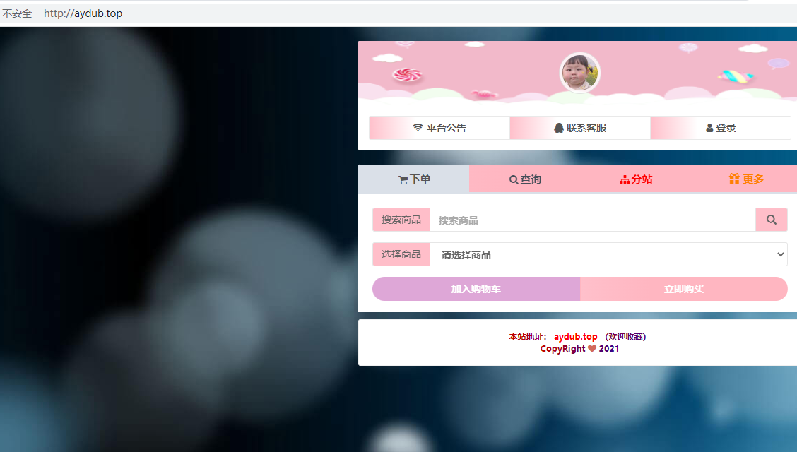 会员账户和域名所有者  别