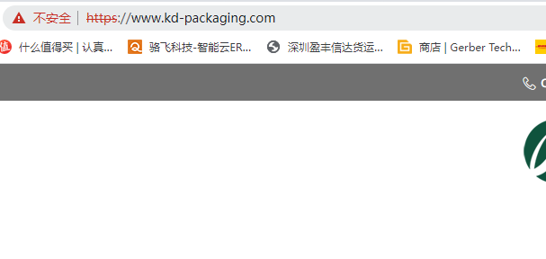 配置了ssl了 但是访问https提示有风险