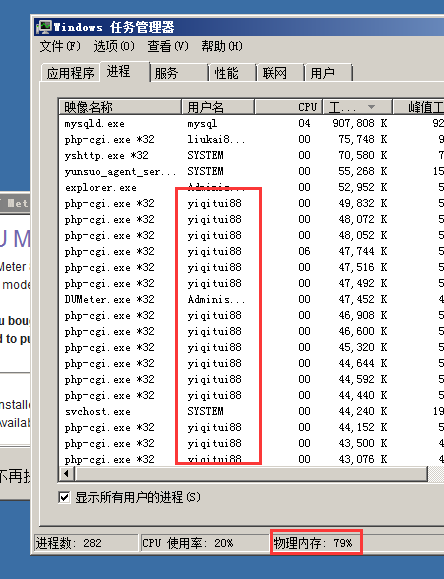 服务器负载高内存跑高异常现象排查