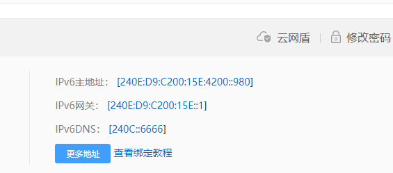 已按要求升级服务器后仍检测不到IPV6连接
