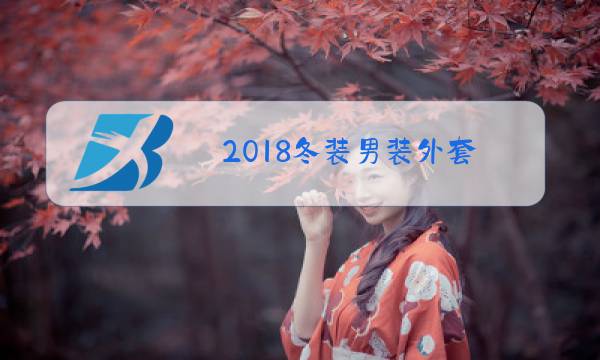 2018冬装男装外套图片