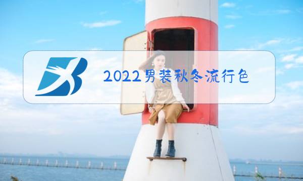 2022男装秋冬流行色彩图片