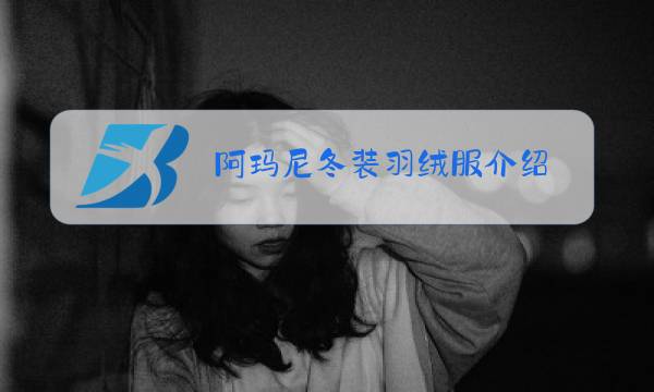 阿玛尼冬装羽绒服介绍图片