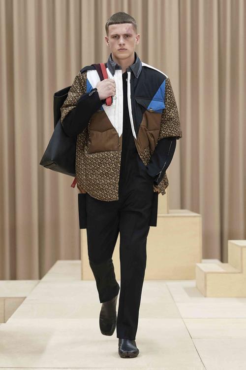 巴宝莉2021秋冬男装新款配图