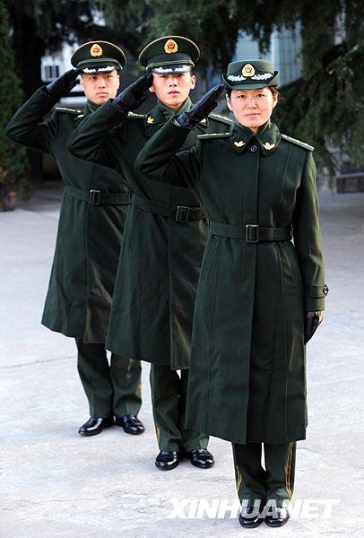 北京部队什么时候换冬装配图