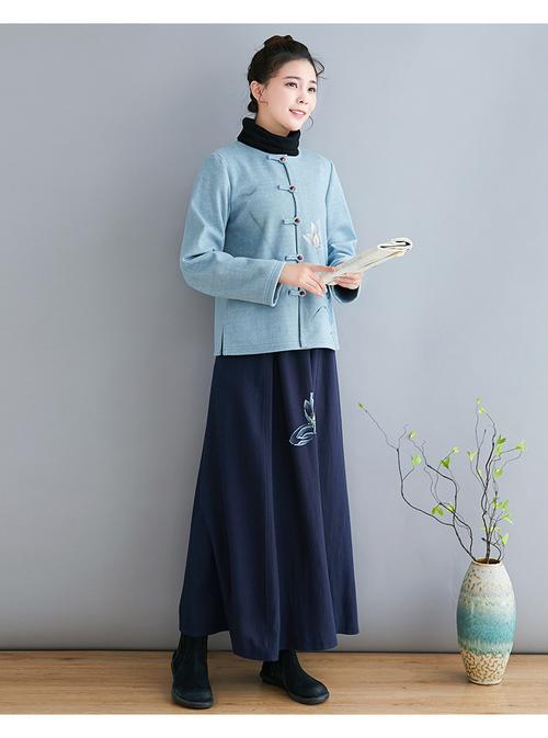 禅服女装冬款配图