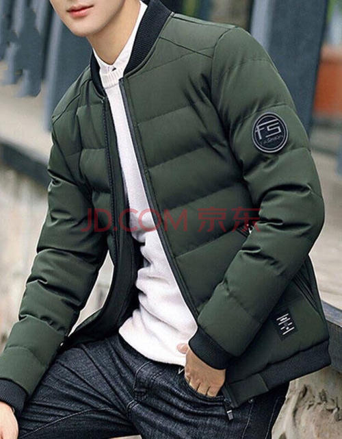 冬季棉服图片男装配图
