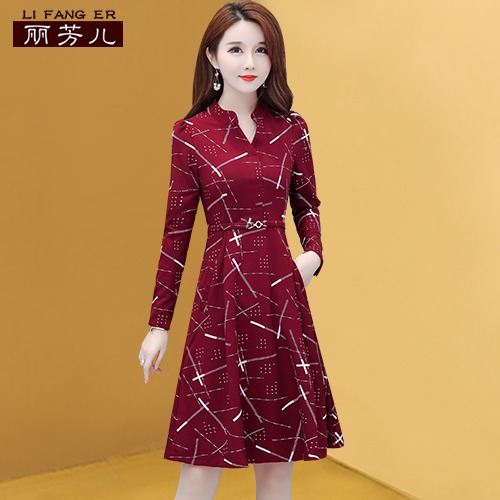 冬季女装裙子图片配图