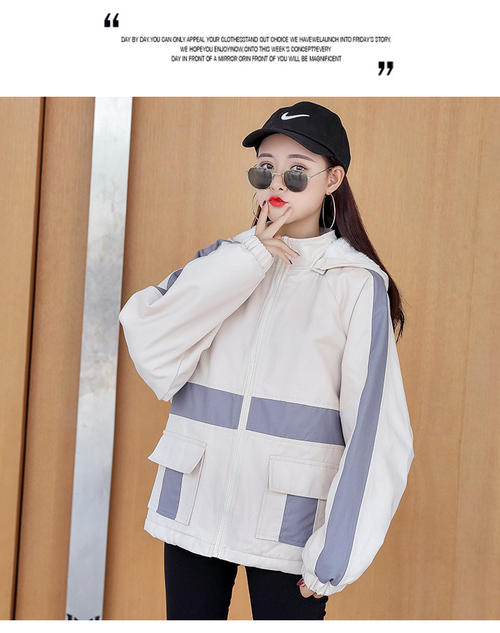 冬季外套女装韩版学生配图
