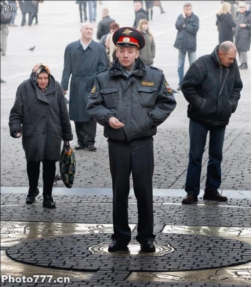 俄罗斯警察冬装配图