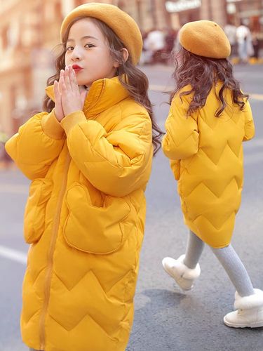 儿童女孩棉袄冬装漂亮的配图