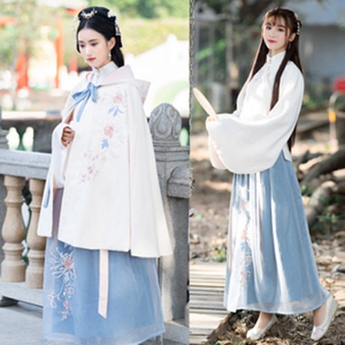 古代冬装汉服配图